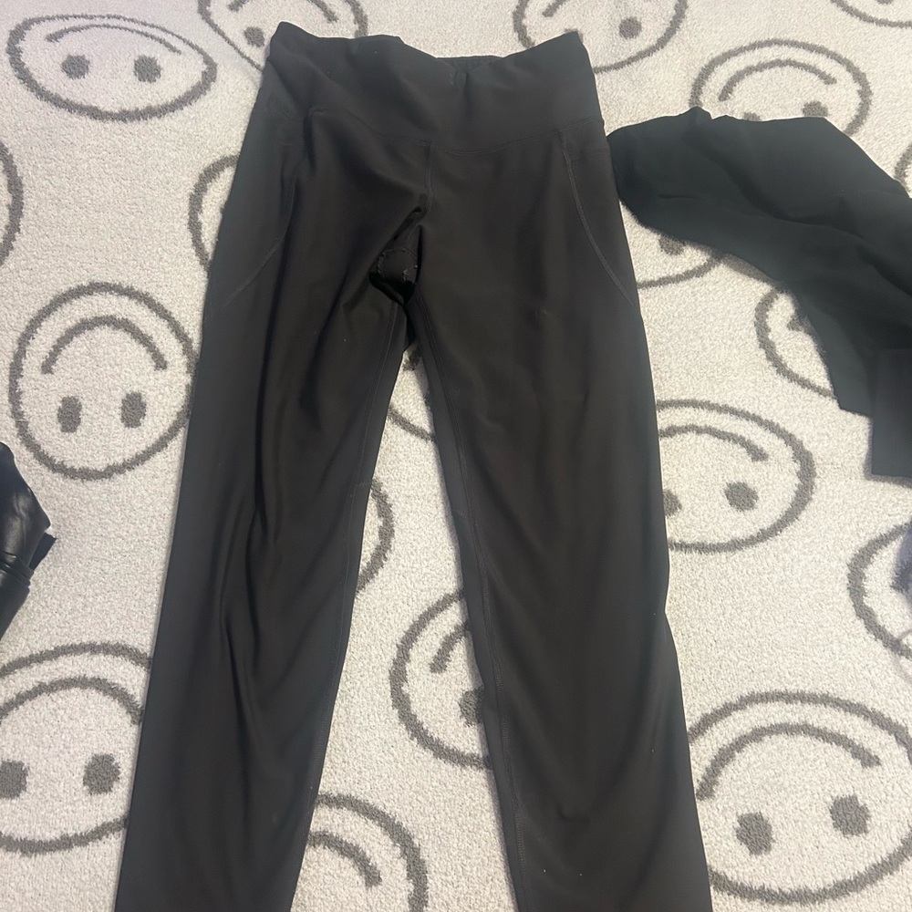 Black High-Waisted Leggings